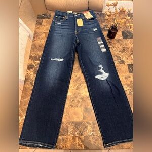 Levi’s Ribcage straight ankle size 25x 27